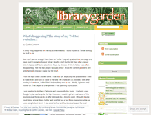 Tablet Screenshot of librarygarden.net